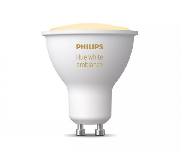 Philips Hue Beyaz Ambiyans Akıllı Spot Ampul  GU10 Bluetooth Özellikli